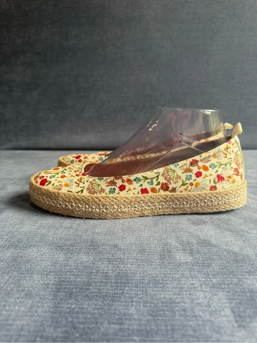 Blowfish Malibu Benita Floral Espadrille Flats Women’s SZ 7M New Cottagecore